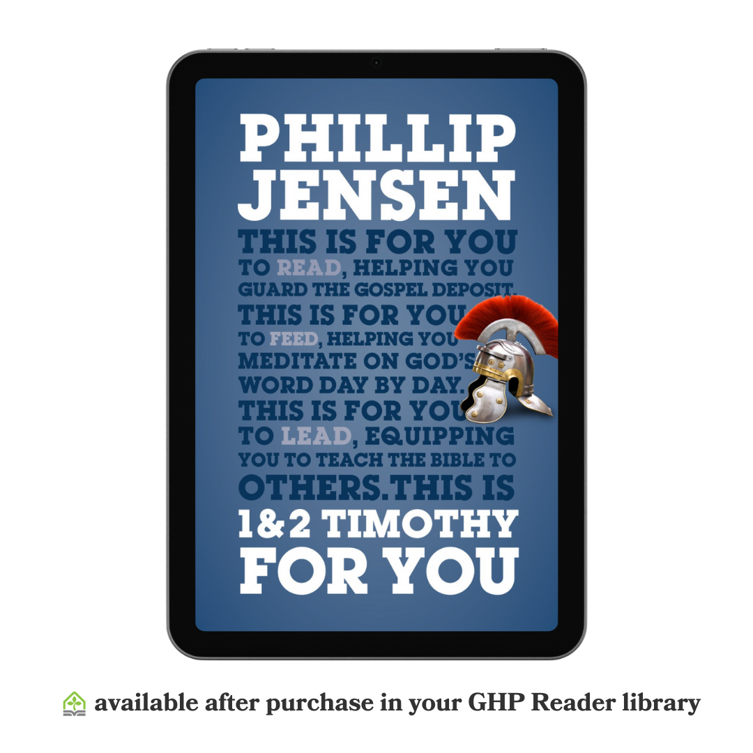 1 & 2 Timothy For You (eBook)