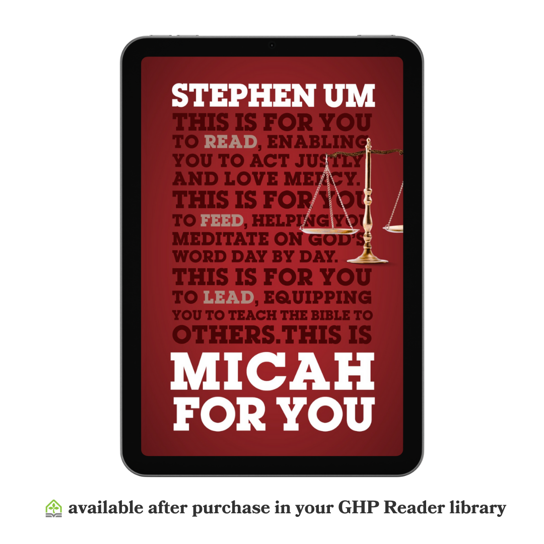 Micah For You (eBook)