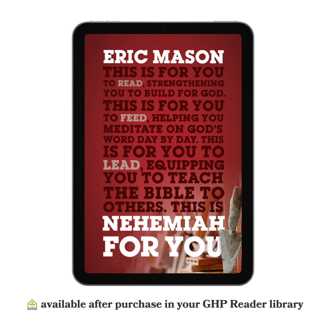 Nehemiah For You (eBook)